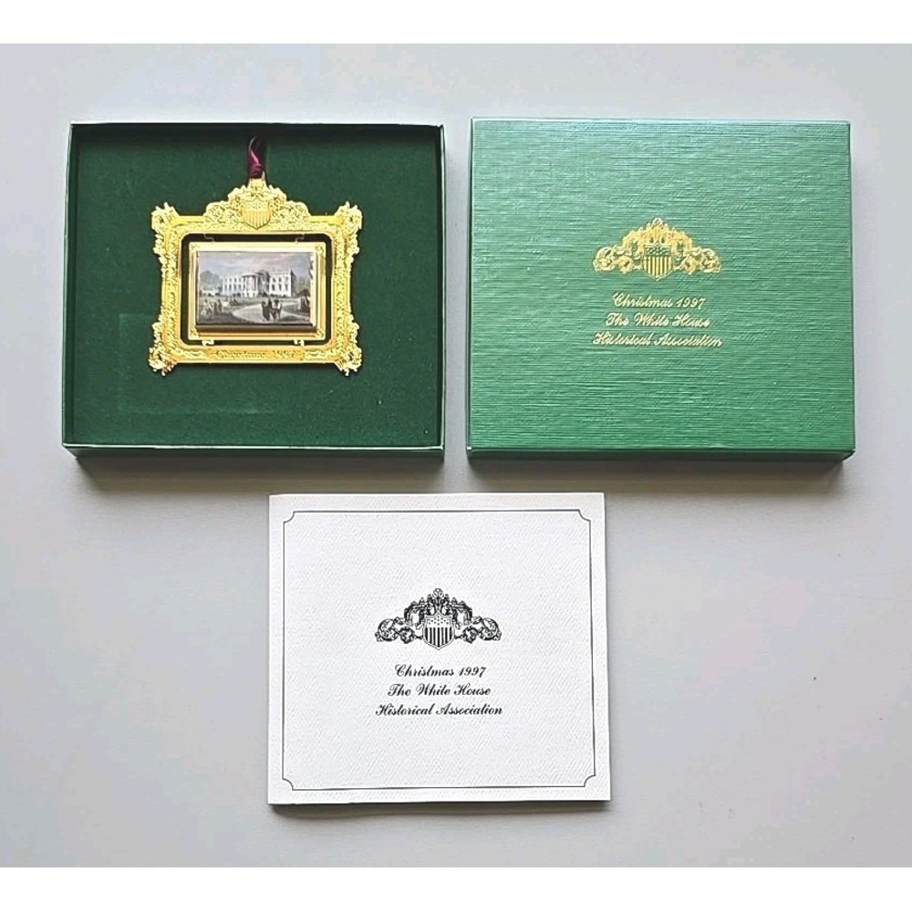 1997‎ The White House Historical Association Christmas Ornament NEW SKU U183